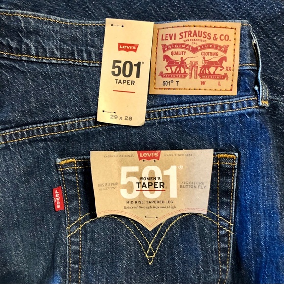 New Levi’s 501 Taper 29 x 28 - Picture 6 of 8